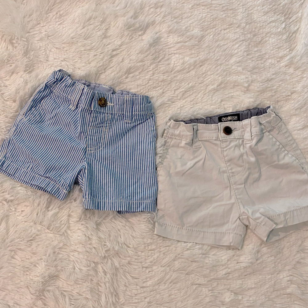 Baby boy preppy boat shorts